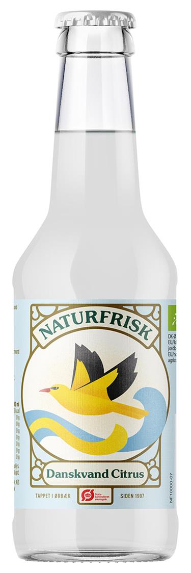 Danskvand Citrus 25 cl. Økologisk